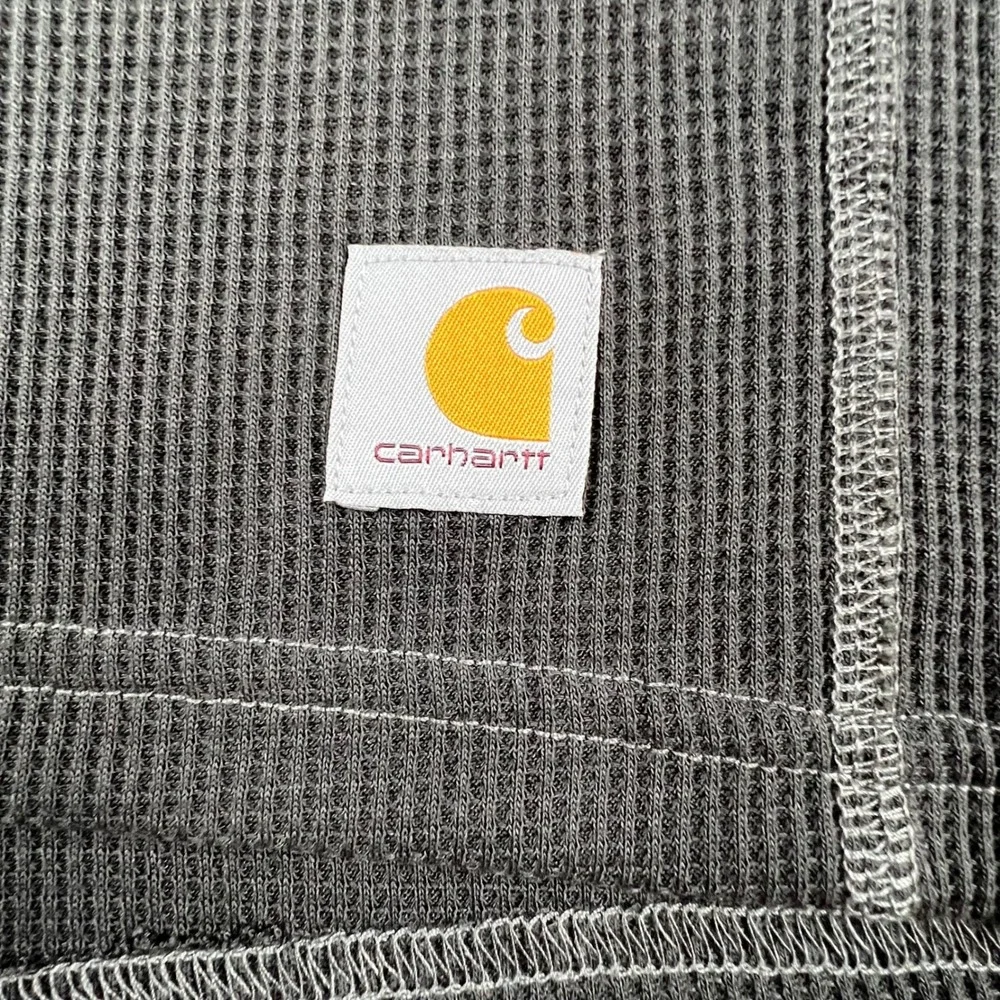 Carhartt Force Midweight Waffle Base Layer Crewneck Top Work Gray Mens Small NWT